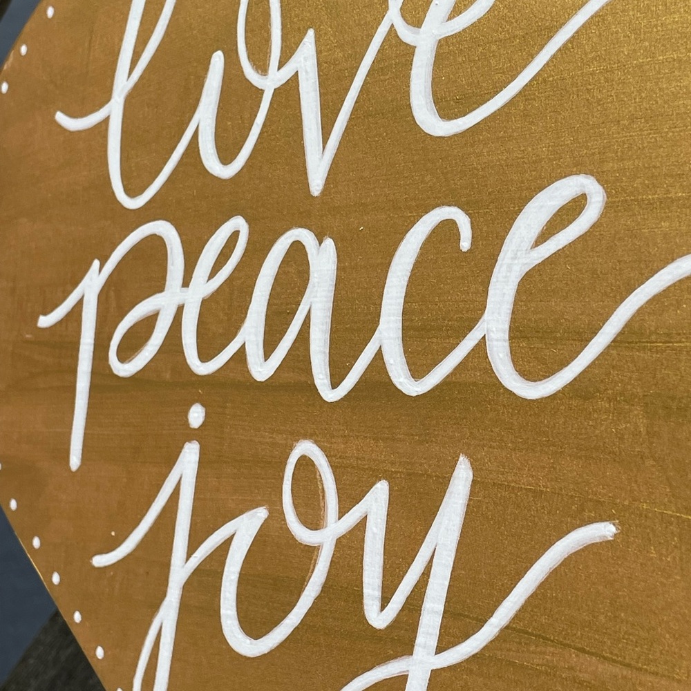Handmade Holiday Sign - Picture 3 of 3